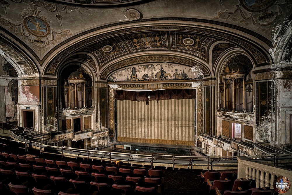 The Abandoned Palace Theatre in Bridgeport, CT