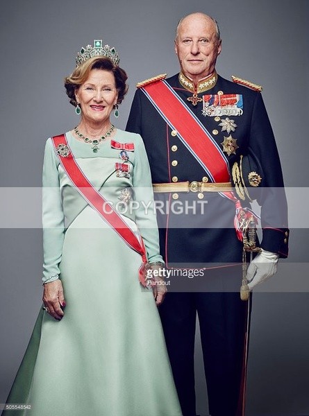 (N-13) King and Queen - Norwegian Royals