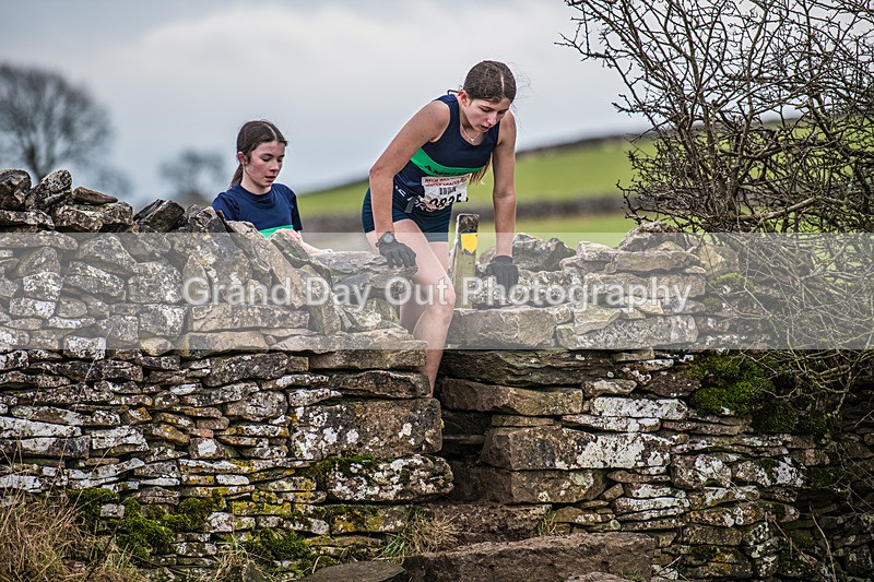 Cunswick U15  U17-68 - Kendal Winter League Cunswick Scar Junior Under 15 & 17 Fell Races Sunday 26th January 2025