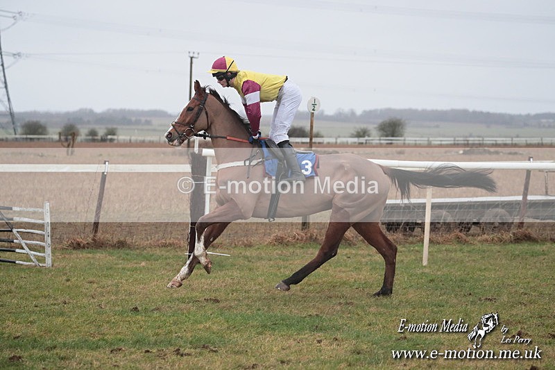 PtP 260125 465 - Cocklebarrow Point-to-Point racing with the Heythrop Hunt 26/01/25