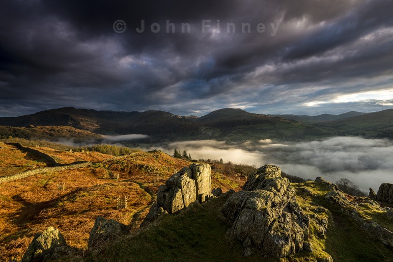 Loughrigg and Ambleside sunrise - Lake District & Cumbria
