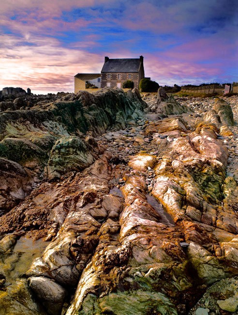 Locquemeau Brittany France - Land