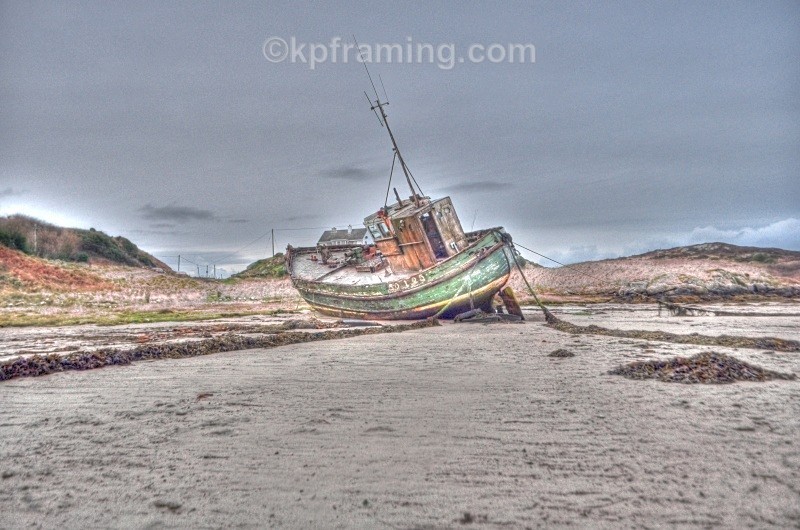 realt na mara aft port quarter - local fishing boats of donegal