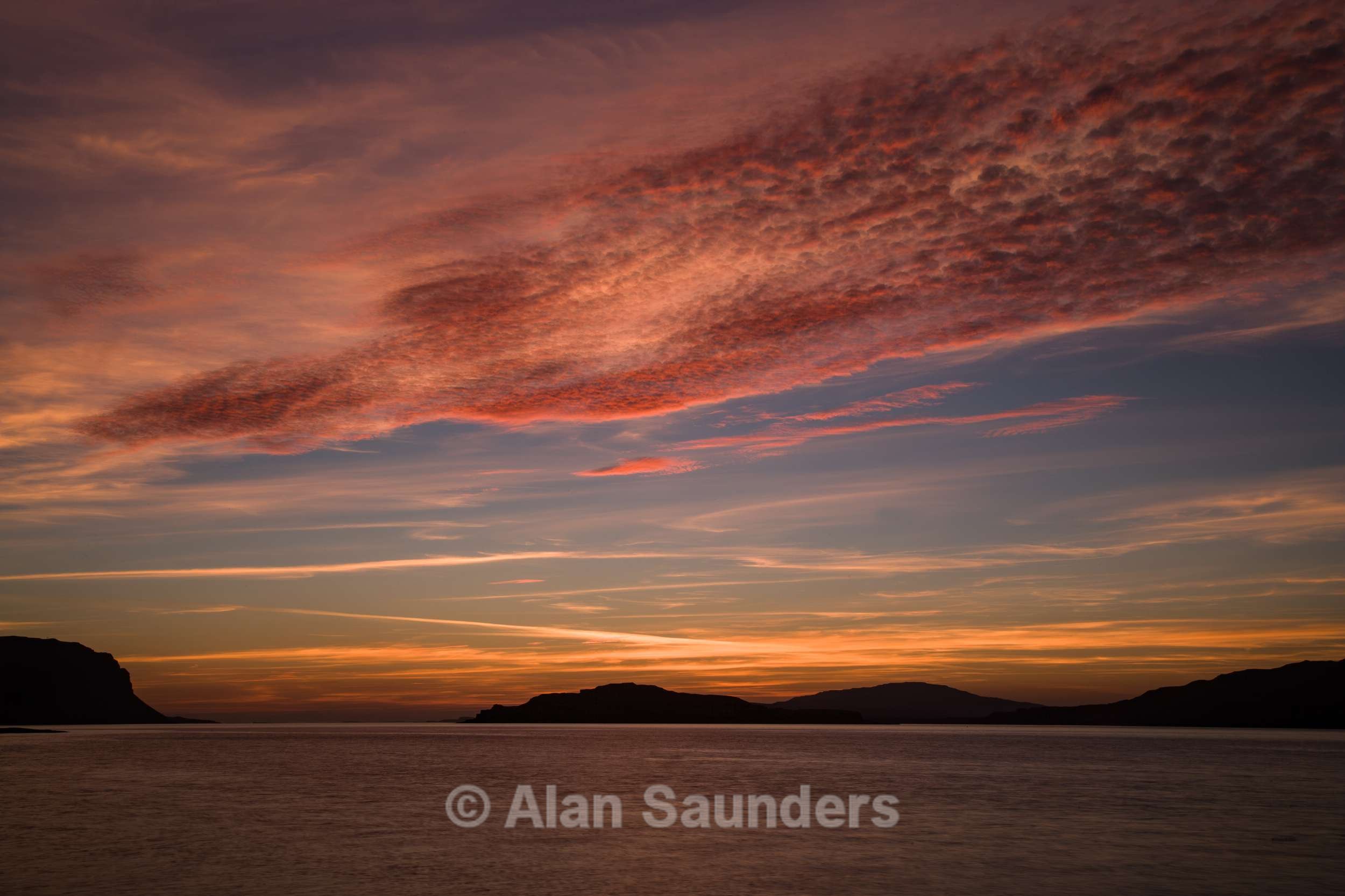Loch Na Keal Sunset 