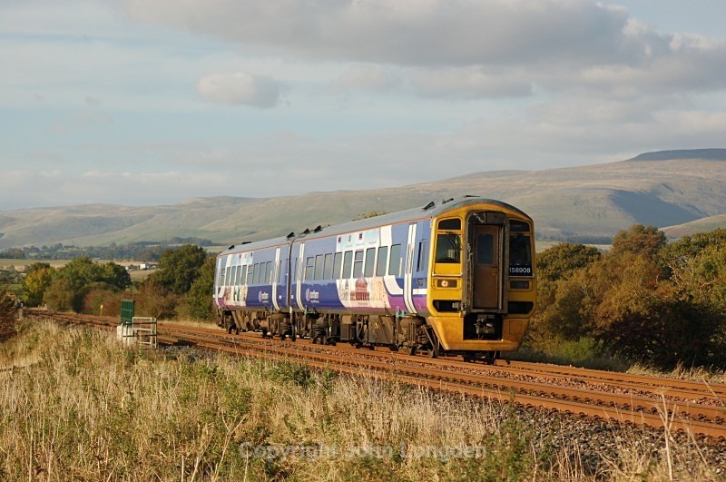 9.10.12 - 158908 16.18 Carlisle - Leeds, Town End Farm - Town End Farm