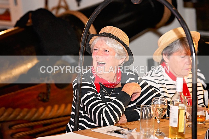 HMS PICKLE-111 - PICKLE NIGHT HMS WARRIOR 1860
