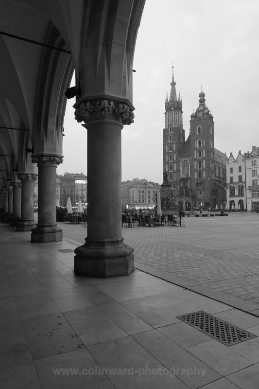 St Marys Basilica at Krakow, Poland, Europe. - Europe