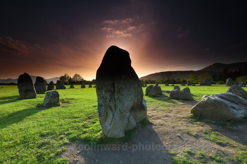 Castlerigg Silhouette 3      Ref 7900 - The Pennines and Cumbria