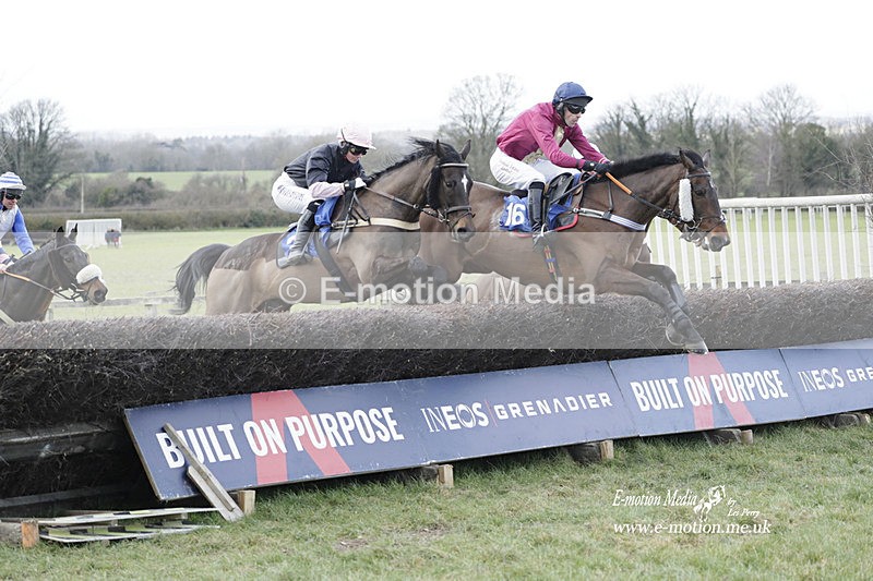 PtP 250223 0150 - Kimblewick Hunt Point-to-Point Kingston Blount 25/02/23