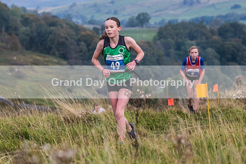 Year 7-229 - The English Schools Fell Running Championship Giggleswick Year 7 Sunday 6th October 2024