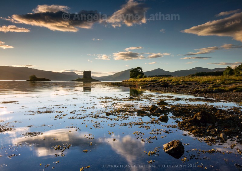 Castle Stalker Reflections - Highlands of Scotland