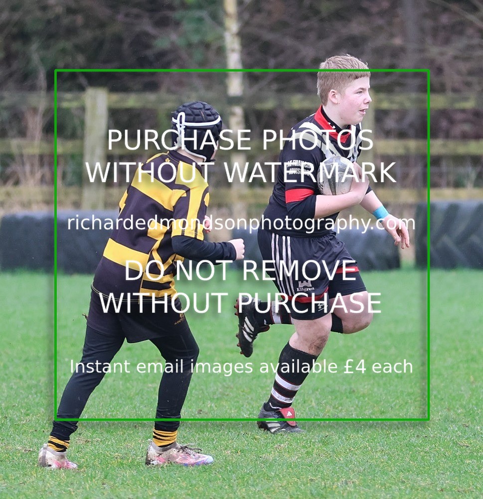 533A0496 - Kendal Rugby Under 13's vs Workington Zebra Under 13's (22/2/26)