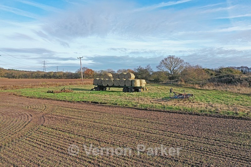 Nar Valley , Pentney - Ariel Landscapes