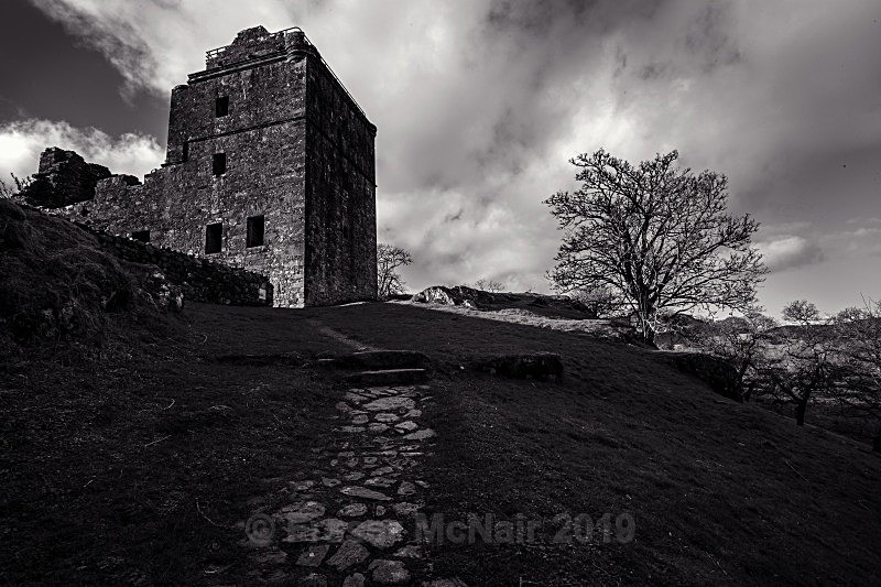 Carnassarie Castle 0848 B&W - Black & White