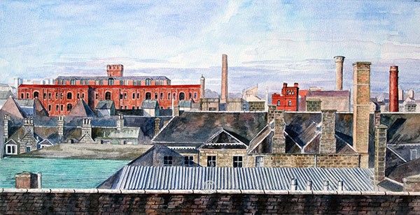 The Bastille from Robert Gordon’s College, Aberdeen. - Jane Pettigrew D.A.
