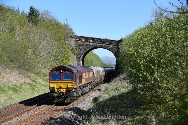 JL - 5.5.17 66105 6M00 Mossend - Clitheroe, Soulby Rd Bridge - Soulby Road Bridge