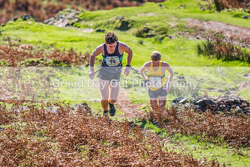 Lion  Lamb-9 - The Lion The Lamb and The Crags Fell Race Sunday 15th October 2023