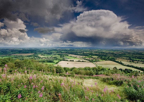 Storms over Bredon Hill - The Malvern Hills