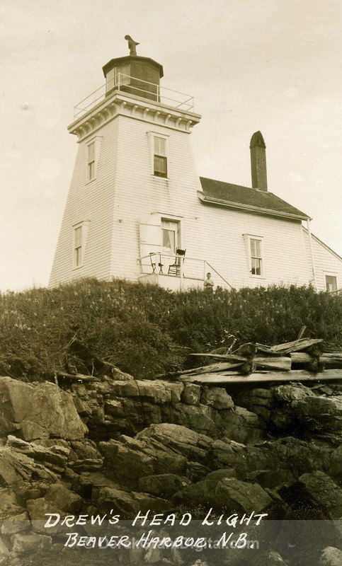 Drew's Head Lighthouse Beaver Harbor, New Brunswick - Historic New Brunswick