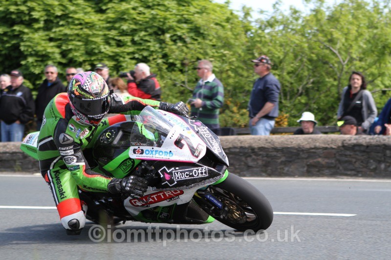 James Hillier Kawasaki / Quattro Plant Muc-Off Kawasaki - Dainese Superbike Race 2014