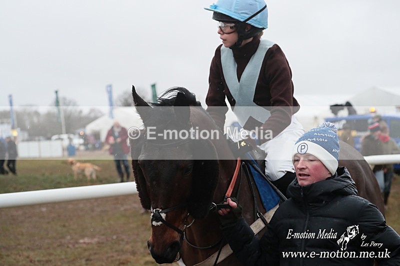 PtP 260125 681 - Cocklebarrow Point-to-Point racing with the Heythrop Hunt 26/01/25