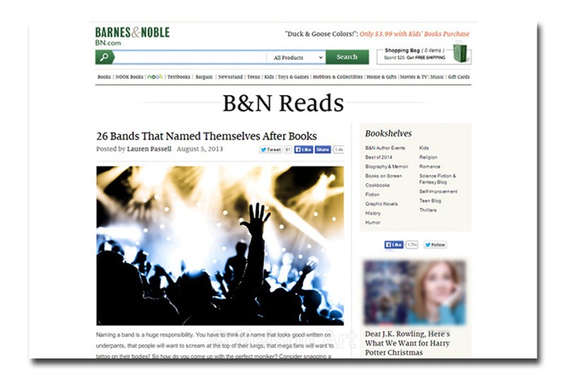 Barnes & Noble - The Media