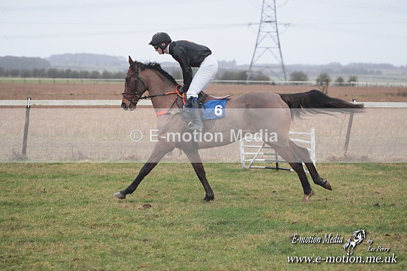 PtP 260125 500 - Cocklebarrow Point-to-Point racing with the Heythrop Hunt 26/01/25