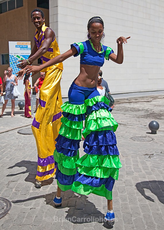 Street Dancers Havana Cuba - Cuba, Island Tour 2010