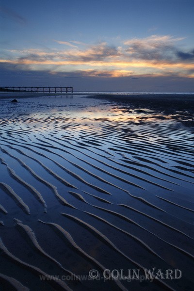 Blue sand ripples - North Yorkshire and Cleveland