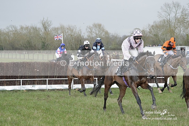 PtP 180323 1138 - Shelfield Park Races with Croome & West Warwickshire Hunt  18/03/23