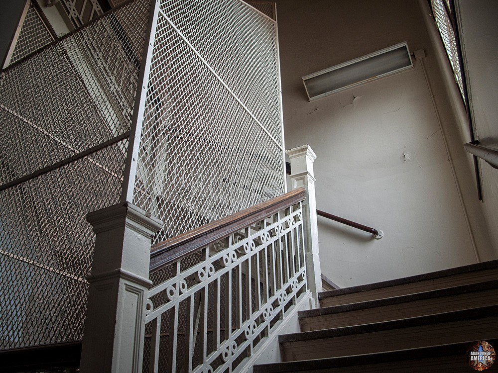 Overbrook Asylum (Cedar Grove, NJ) | Suicide-Proof Stairwell - Overbrook Asylum
