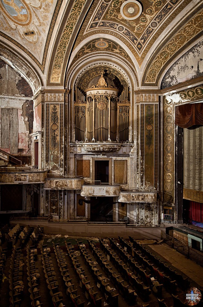The Abandoned Palace Theatre in Bridgeport, CT