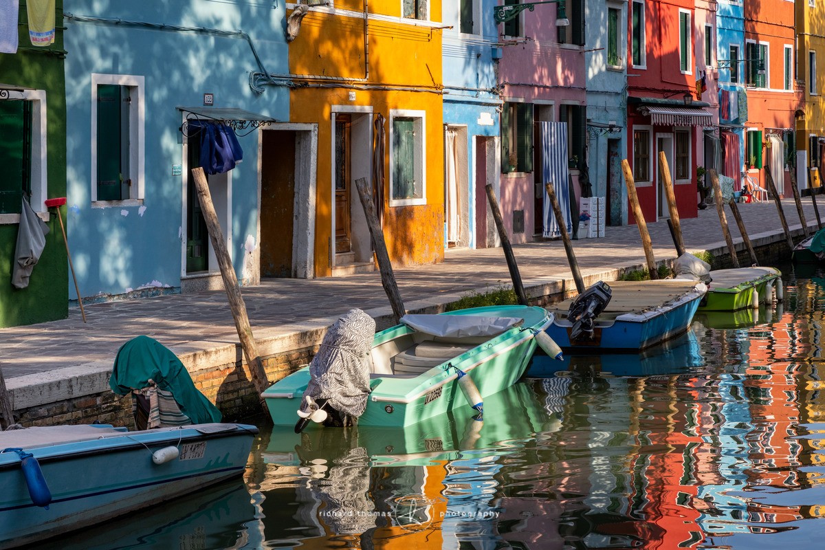 Dappled afternoon - Burano, Venice, Italy. - Venezia