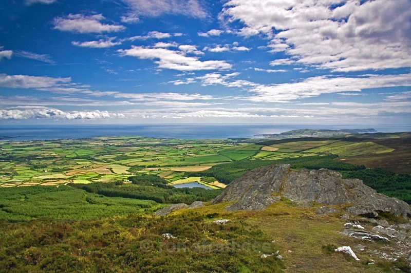 The South from South Barrule - Land of Man