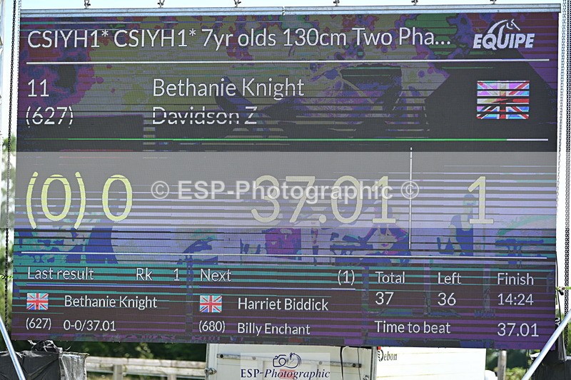 240718A-130949-05610 - Cls 33, YH 7 Yr Olds 1.30m