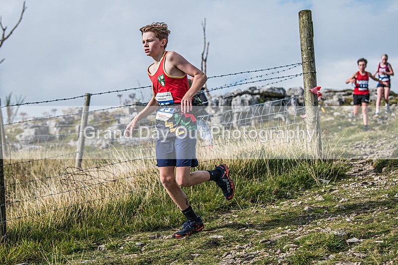 Year 8-9-203 - The English Schools Fell Running Championship Giggleswick Year 8-9 Sunday 6th October 2024