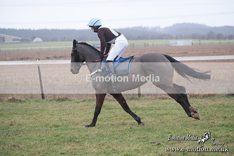 PtP 260125 716 - Cocklebarrow Point-to-Point racing with the Heythrop Hunt 26/01/25