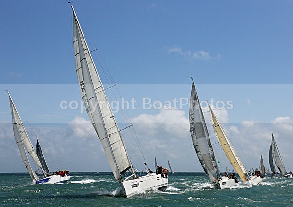 120630 CHOSEN ONE GBR2634L WT7A2614 - ROUND THE ISLAND RACE - 30th June 2012