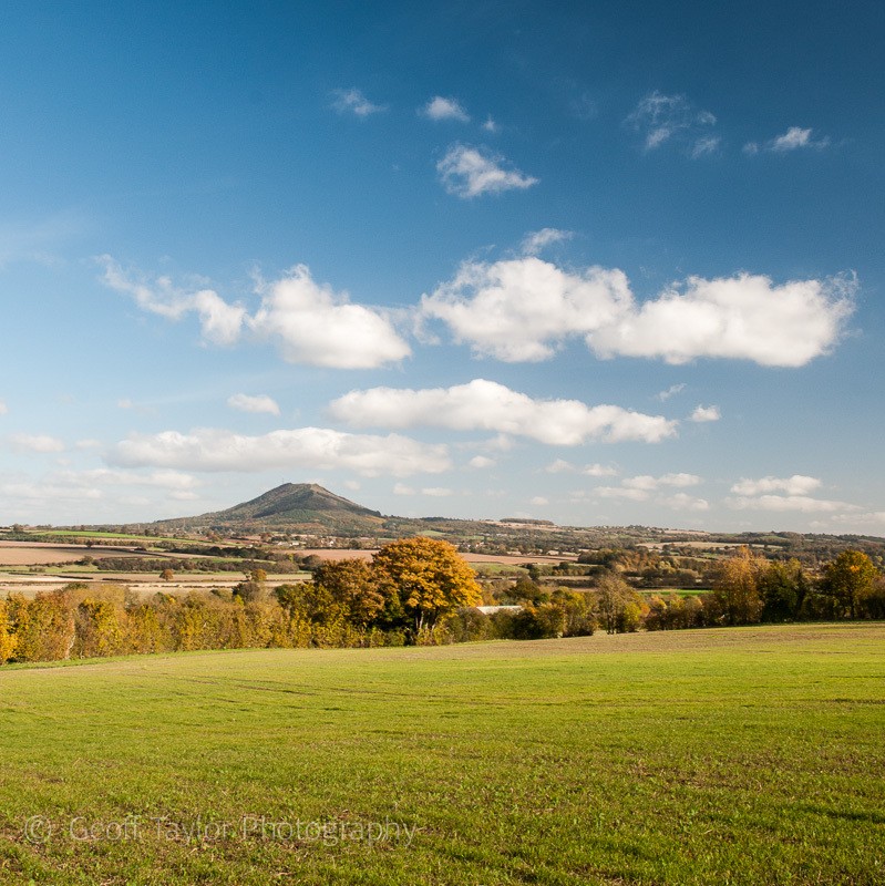 The Wrekin from Harnage - The Literary Landscape of Shropshire