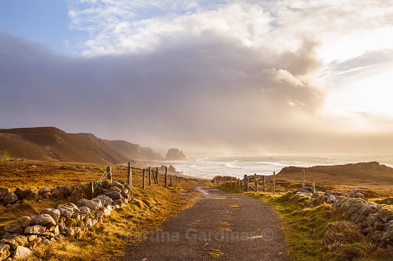 Stormy Day at Port Caman - Ireland by Day