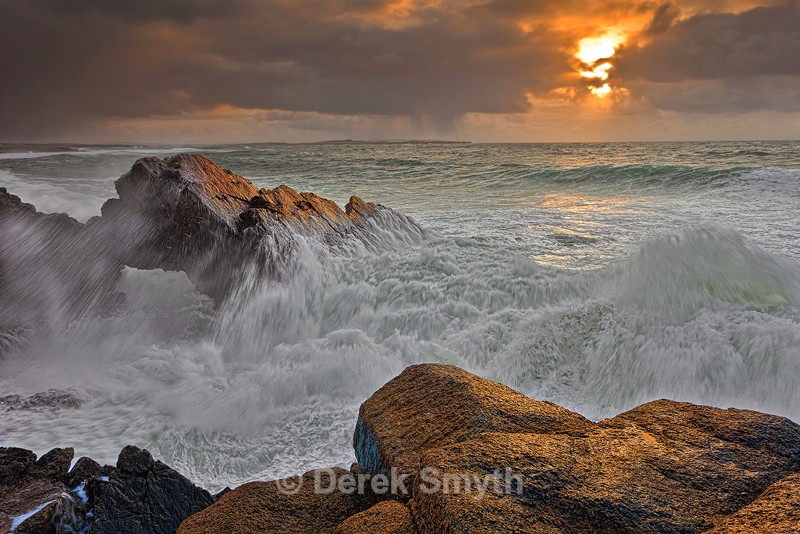 Stormy Sunset at Bloody Foreland - Wild Atlantic Way
