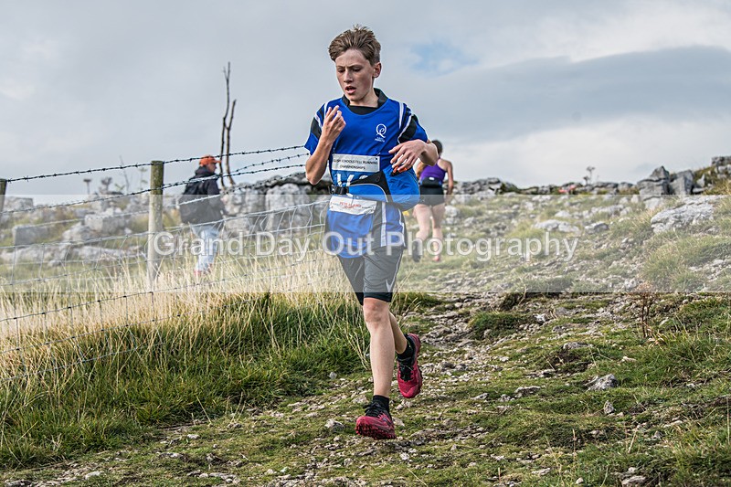 Year 8-9-175 - The English Schools Fell Running Championship Giggleswick Year 8-9 Sunday 6th October 2024