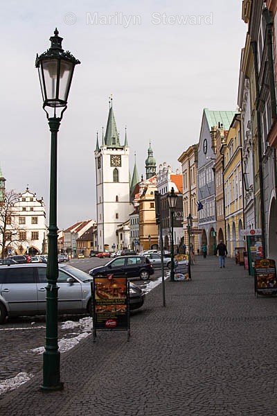 Litomerice square - Prague to Berlin along the Elbe river