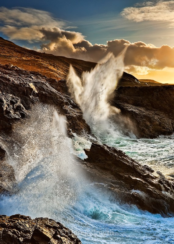 Blow Hole - Donegal Ireland - Wild Atlantic Way