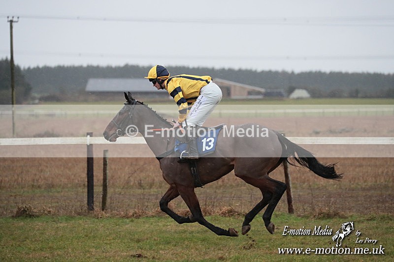 PtP 260125 210 - Cocklebarrow Point-to-Point racing with the Heythrop Hunt 26/01/25