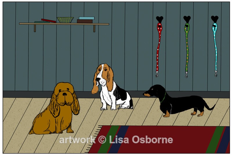 Waiting for walkies - DIGITAL ARTWORK