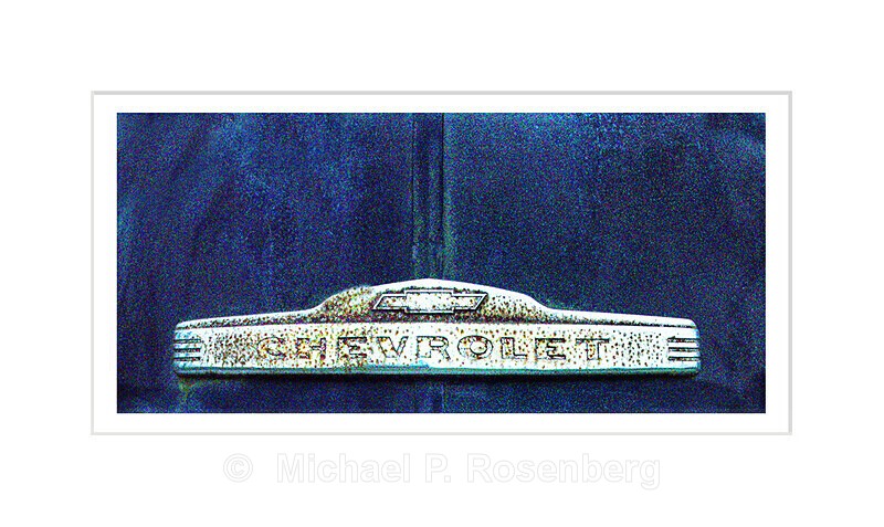 Hood Badge, Chevorlet Sedan; Autographica Series - AUTOGRAPHICA: Faded Glory