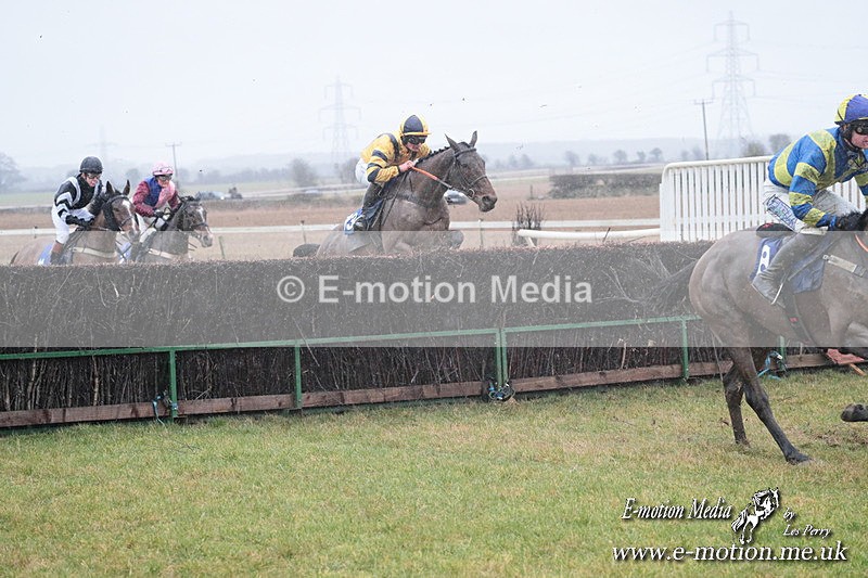 PtP 260125 317 - Cocklebarrow Point-to-Point racing with the Heythrop Hunt 26/01/25