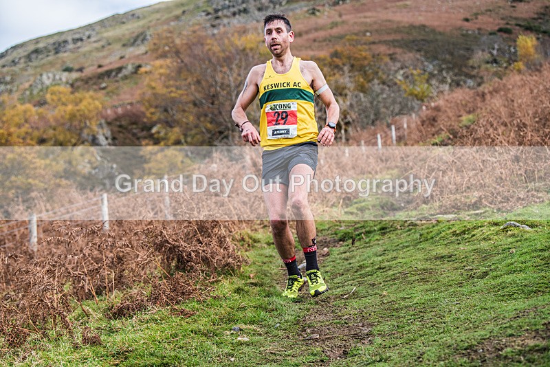 Stybarrow Dodd-703 - Kong Running Stybarrow Dodd Fell Race Saturday 4th November 2023
