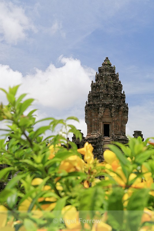 Tower at Bakong Temple, Cambodia - Cambodia